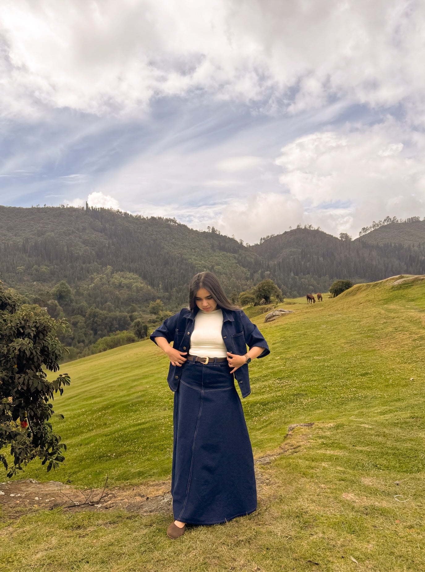 Set de mujer - Denim