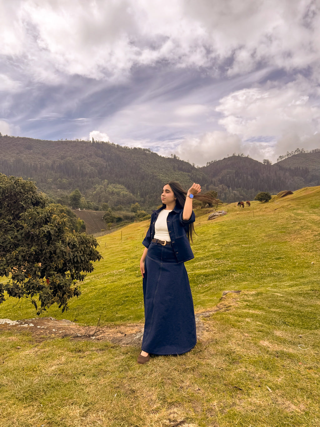 Set de mujer - Denim